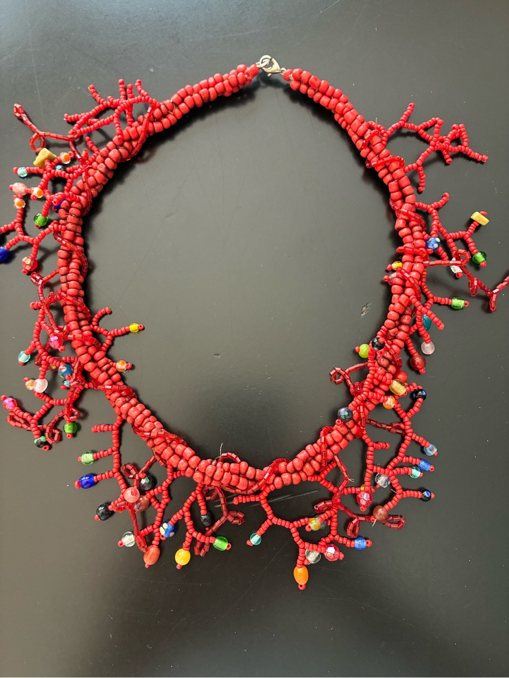 Beaded Multi-colored Necklace